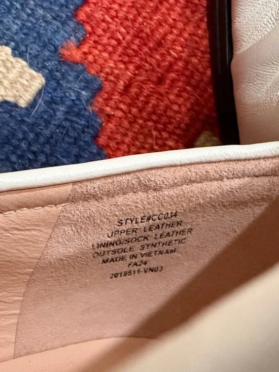 J. Crew Women's White Leather Penny Loafers - Picture 2 of 9